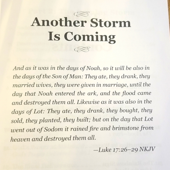 📚 3/$9 📚 NOAH Another Storm is Coming Paperback Book by E. G. White - Picture 4 of 7